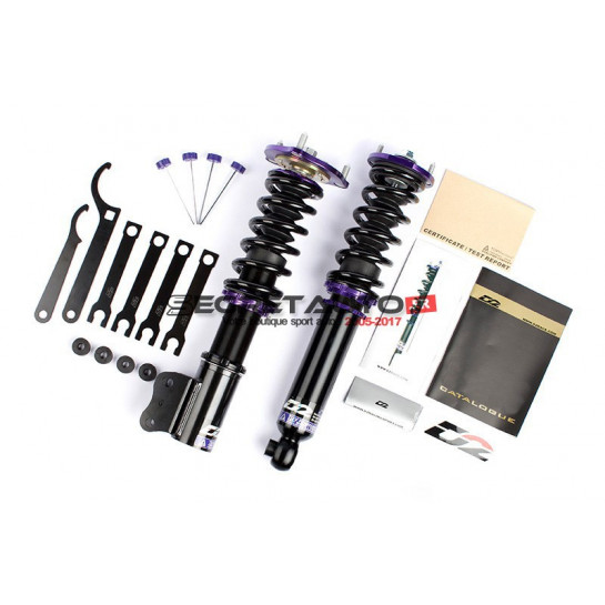 Combiné fileté D2 Racing Drag pour Golf 1 Combiné fileté D2 Racing Drag pour Golf 1