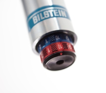 Molette de réglage de la dureté et compression sur Bilstein B16 Clubsport