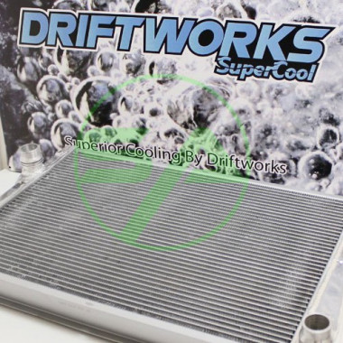 Radiateur d&#039;eau aluminium Driftworks pour Bmw M3 E46