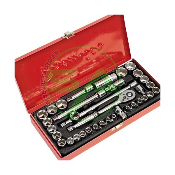 Coffret à cliquets 35 pièces 3/8" professionnel