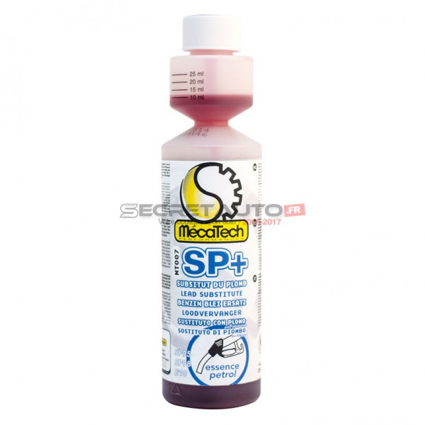 Additif substitut de plomb moteur essence Mécatech SP+ 250 ml