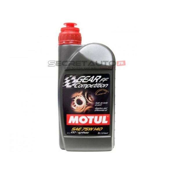 Huile de pont autobloquant Motul Gear FF Compétition 75W140, 1 litre