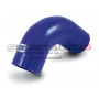 Coude silicone 90° Silicon Hoses, couleur bleu