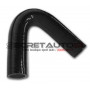 Coude silicone 135° Silicon Hoses de couleur noir