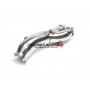 Descente de turbo inox Ta-Technix pour Bmw E82 135i simple turbo ou moteur N55