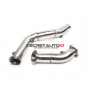 Descente de turbo inox Ta-Technix pour Bmw M3 F30 moteur S55 de 2012 à 2015