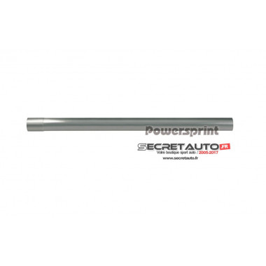 Tube droit inox Powersprint de diamètres 32 à 127 mm, 2 longueurs au choix