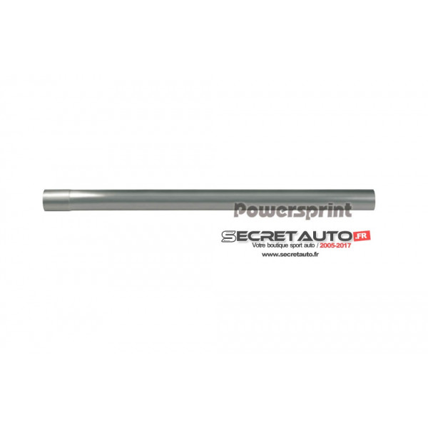 Tube droit inox Powersprint de diamètres 32 à 127 mm, 2 longueurs au choix