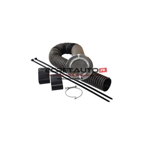 Kit alimentation air frais Revotec couleur aluminium