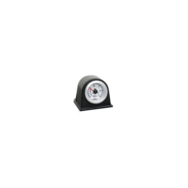  Support tableau de bord manomètre noir Ø52mm pour 1 manomètre 