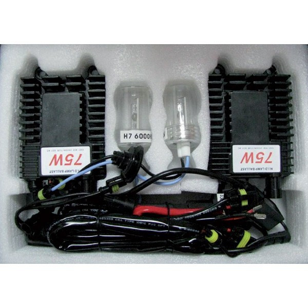  Kit de conversion Xénon H3 Rallye HID 6000K 75W 