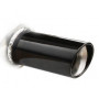  Embout échappement rond black edition diamètre 100 mm - longueur 250 mm - Inoxcar Racing 