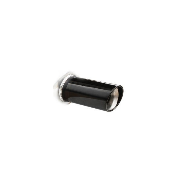  Embout échappement rond black edition diamètre 100 mm - longueur 250 mm - Inoxcar Racing 