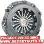  Mécanisme d'embrayage renfrocé Helix pour Peugeot 206 RC 180cv à partir de 2003 