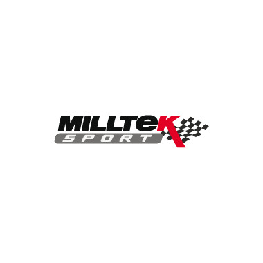 milltek Alfa Romeo Giulia 2.0T Veloce 2017-2019 Ligne après catalyseur origine - Sans silencieux intermédiaire - Avec Valve - Nécessite un contrôleur de valve. SSXAR18