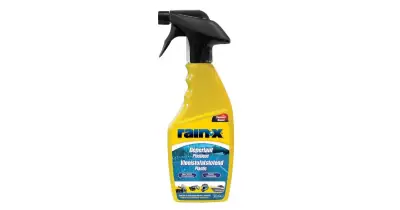 Produit Rain X déperlant plastique
