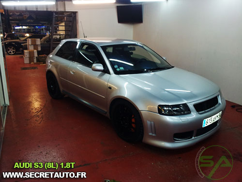 Reprogrammation moteur Audi S3 8L 1,8 turbo