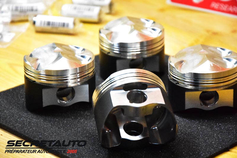 Pistons forgés peugeot 106 1.4 TU3J4SP