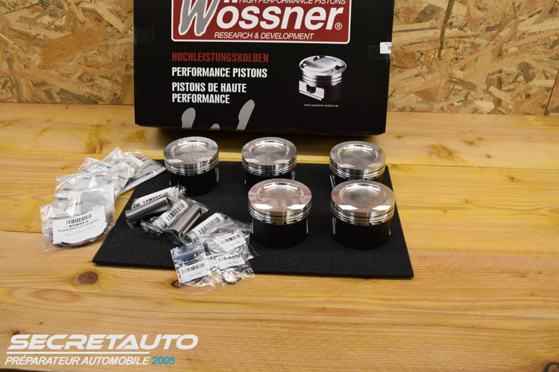 Axes pistons, segment pistons wossner