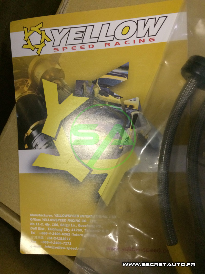 Notice de montage kit gros frein Yellow Speed Racing Honda Civic Type R EP3