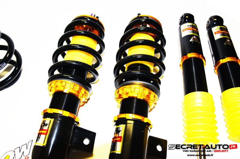 Jambes avant filetées Yellow Speed Racing Audi S3 8L