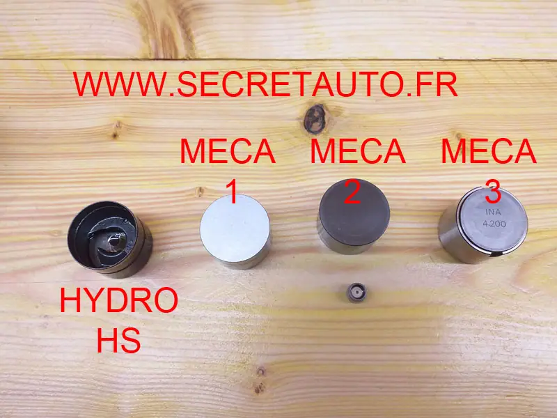 Poussoir mécanique vs hydrau régime de folie