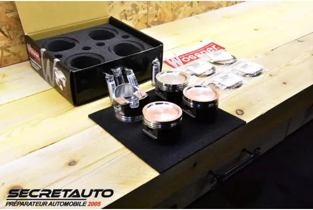 Unboxing kit pistons forgés Wossner pour Vw Golf 2 G60 convertion 2L Turbo