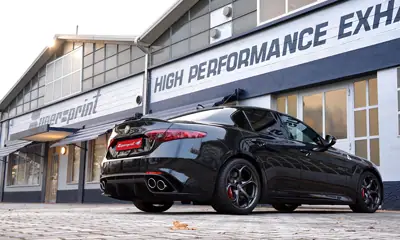 Ligne inox Supersprint Alfa Romeo Giulia Quadrifoglio