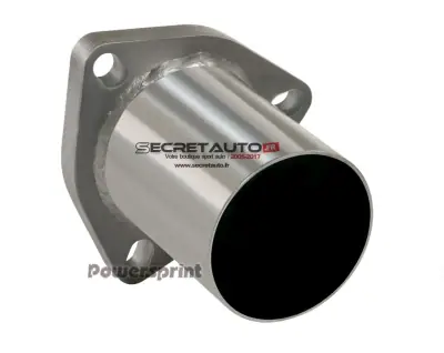 Bride 3 vis avec tube inox Powersprint