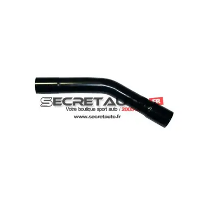 Coude échappement acier 30°