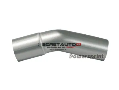 Coude échappement inox 30° Powersprint