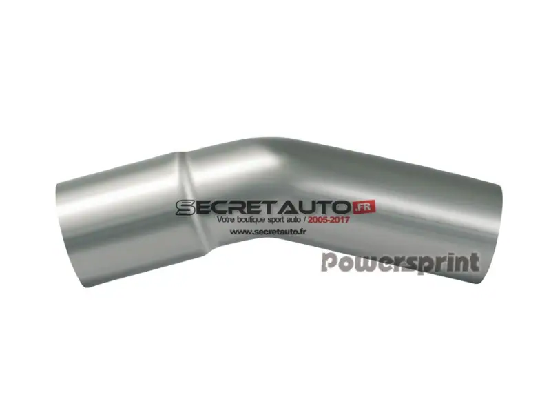 Coude échappement inox 30° Powersprint