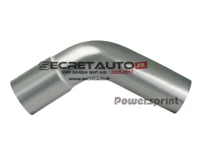 Coude échappement inox 60° Powersprint