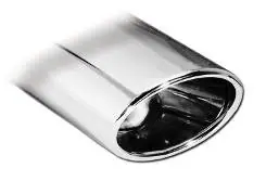 Embout échappement ovale diamètre 150x105 mm - longueur 300 mm - Inoxcar Racing