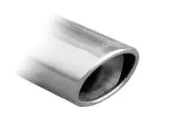 Embout échappement ovale diamètre 90x70 mm - longueur 250 mm - Inoxcar Racing