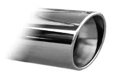Embout échappement rond X-Race diamètre 120 mm - longueur 230 mm - Inoxcar Racing