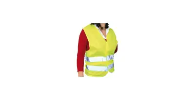 Gilet de sécurité jaune homologué CEE