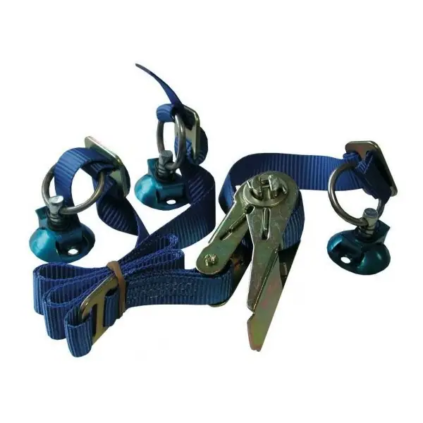Sangle de roue de secours professionnel avec attaches rapides alu