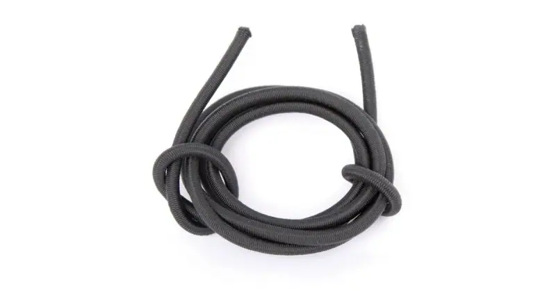 Élastique noir pour harnais 1ml