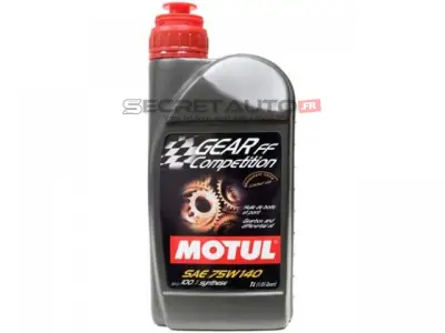 Huile de pont autobloquant Motul Gear FF Compétition 75W140, 1 litre