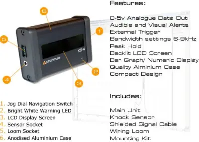 Analyseur cliquetis KS-4 Phormula — photo 2