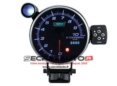 Manomètre compte-tours Prosport avec shift light