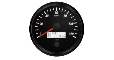 Manomètre compteur de vitesse VDO Singleviu