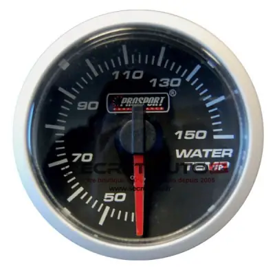 Manomètre de température d'eau Prosport Clear Lens Series — photo 3