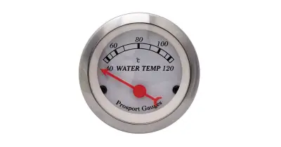 Manomètre de température d'eau Prosport Classic électrique