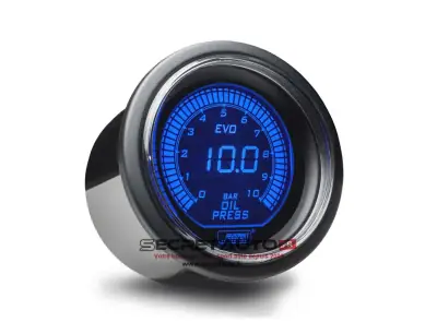 Manomètre digital de pression d'huile Prosport EVO