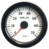 Manomètre Ø100mm compte-tours 0-8000 tours pour moteur 4, 6 et 8 cylindres VDO — photo 2