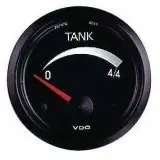Manomètre Ø52mm affichage niveau d'essence - jauge à levier VDO