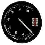 Manomètre Ø80mm compte-Tours 0-10500 tours Stack ST 200 Clubman