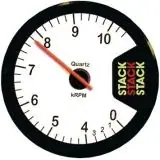 Manomètre Ø80mm compte-Tours 0-10500 tours Stack ST 200 Clubman — photo 2
